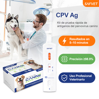 Kit de diagnostic vétérinaire pour le parvovirus canin CPV Ag, test antigénique rapide haute précision, kit de test vétérinaire pour chien et animal de compagnie