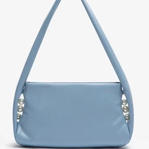 Vente en gros d'été de sac à bandoulière en cuir PU souple pour <span class=keywords><strong>femmes</strong></span> fermeture à glissière à sangle unique portable avec logo personnalisé - Product Image 1