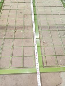 Hot Sale Customized Green Steel Metal Single Full <b>Size</b> <b>Bed</b> <b>Frame</b> Box Spring Minimalist Design Stable Bedroom Furniture - Product Image 3