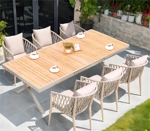 Outdoor <b>Dining</b> <b>Table</b> Decor Ideas Diy Outdoor <b>Dining</b> Set Rattan <b>Tables</b> and Chairs Outdoor <b>Dining</b> Set Seat - Product Image 5