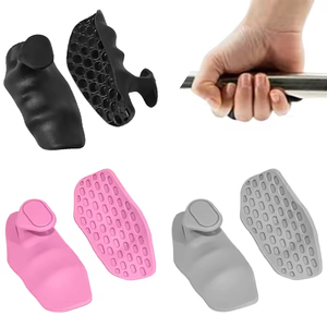 Guantes de Gimnasio de Goma para Protección de Palmas, Guantes Deportivos sin Dedos para Entrenamiento y Entretenimiento - Product Image 2