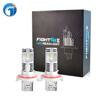 JG Super Bright Q10 Fanless 6000k H4 Led Ampoule de voiture H3 H11 9005 9006 880 H7 Ampoule de phare LED