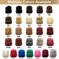 Cheveux humains bruts bouclés afro, cheveux Remy en vrac pour tresses et dreadlocks, vente en gros, 100% cheveux humains compatibles avec la décoloration et la teinture