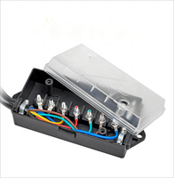 Couleur 7 voies remorque boîte de jonction connecteur de fil électrique 7pin boîte de jonction remorque camping-car RV lumière 7 Gang/pôle câblage recâblage