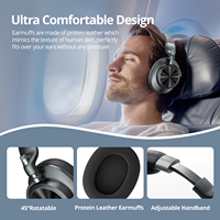Casque sans fil supra-auriculaire Teeline M21 personnalisé APT-X BT avec réduction de bruit, casque de jeu sans fil avec microphone