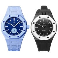 Achteckiges Gehäuse mit Armband 22mm, 8 optionale hautfreundliche Öko-Materialien, wandelt Royal Pop Taschenuhr in Armbanduhr um