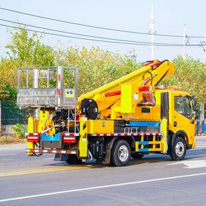 Vehículo Aéreo de Trabajo con Brazo Recto de Cinco Secciones Dongfeng de 28m, Elevador para Mantenimiento Municipal, Venta Directa de Fábrica - Product Image 2