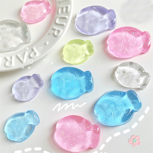 NEW Transparent Lucky Fish Jelly-texture Series <b>Squishy</b> Toy Stress Relief Gift for Kids Adults Wholesale Mini <b>Squishy</b> - Product Image 3