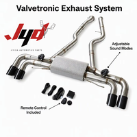 Échappement Catback Racing pour BMW M240i M340i 3.0T 2019-2023 en acier inoxydable 304 avec bouclier thermique, tuyau d'échappement JYD, tuyau Valvetronic
