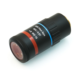 M 플랜 Apo IR 목표 | 0.67 NA, 380-700nm 및 1064nm 용 | 머신 비전 및 레이저 초점 - Product Image 6