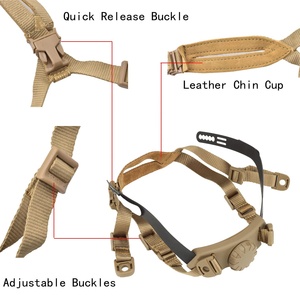 調整可能な戦術的な高速ヘルメットサスペンション保持システム - Product Image 4