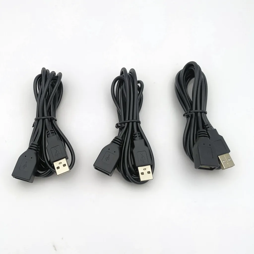 3 metre uzunluk sırt çantası usb kablosu usb 2.0 a erkek kadın uzatma kablosu