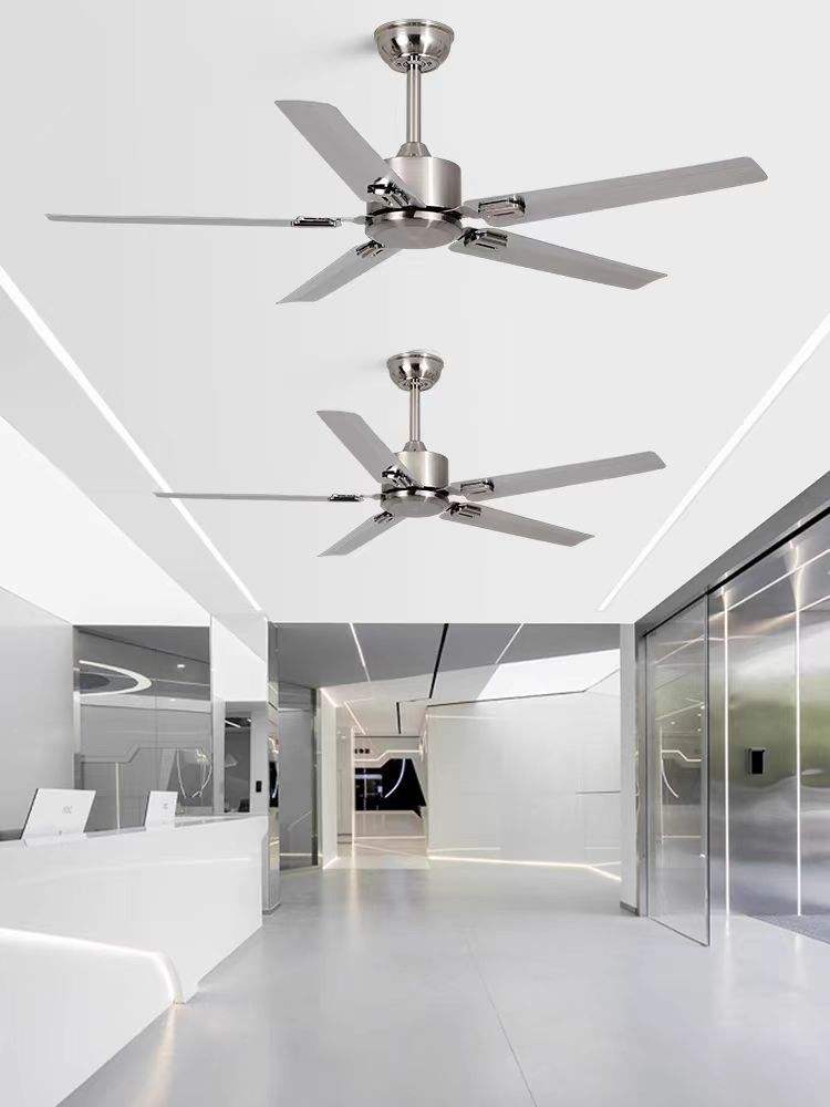 Silver stainless steel leaf 5 leaves