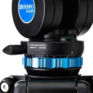 Trípode de Video <span class=keywords><strong>Benro</strong></span> KH26P con Cabezal |   Deslizamiento Continuo de Panel |   Capacidad de Carga de 5 kg - Product Image 4
