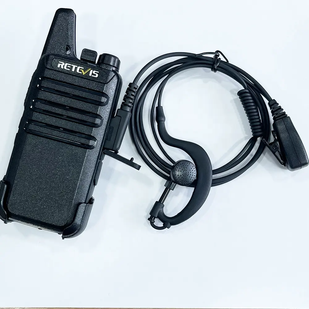 Walkie Talkie 2-Wired Earpiece For Baofeng UV-5R Retevis RT22 RT21 RT19 H-777 RT68 RB26 High quality Walkie Talkie Handheld