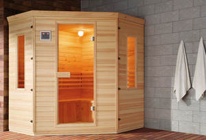 Swankia-cuarto de baño de madera para casa, <span class=keywords><strong>sauna</strong></span> de lujo, seco al vapor - Product Image 2