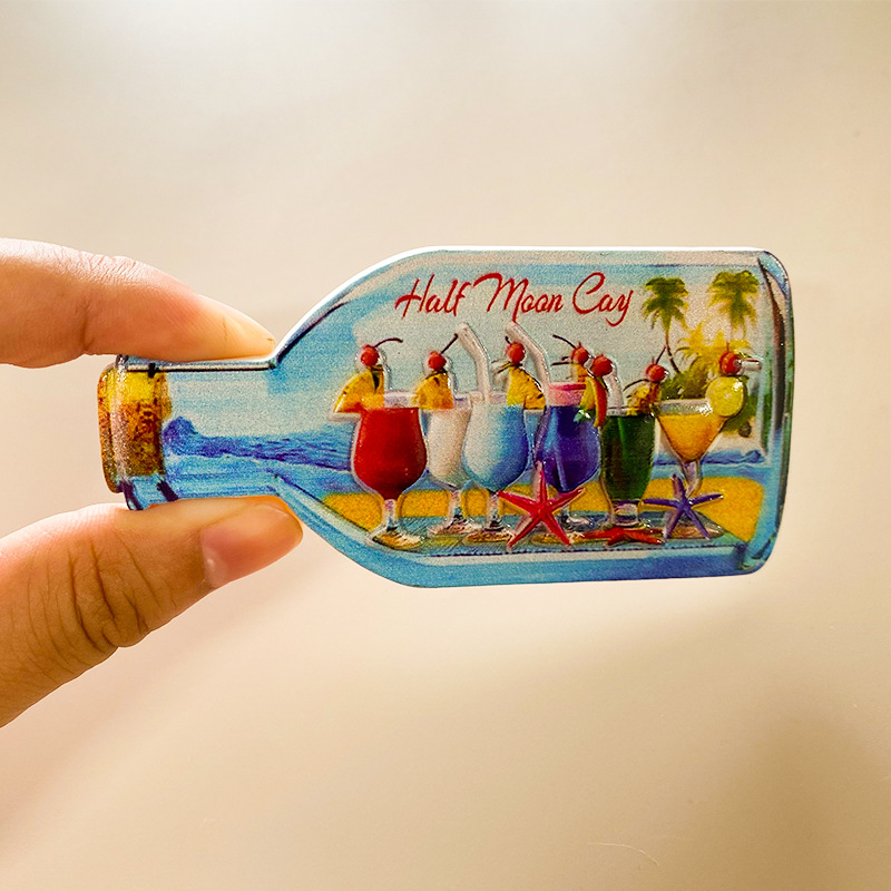Bouteille à la dérive aux Bahamas
