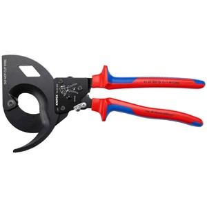 Système de ciseaux à cliquet industriels à 3 niveaux, lames en acier au carbone, poignée souple - Product Image 1