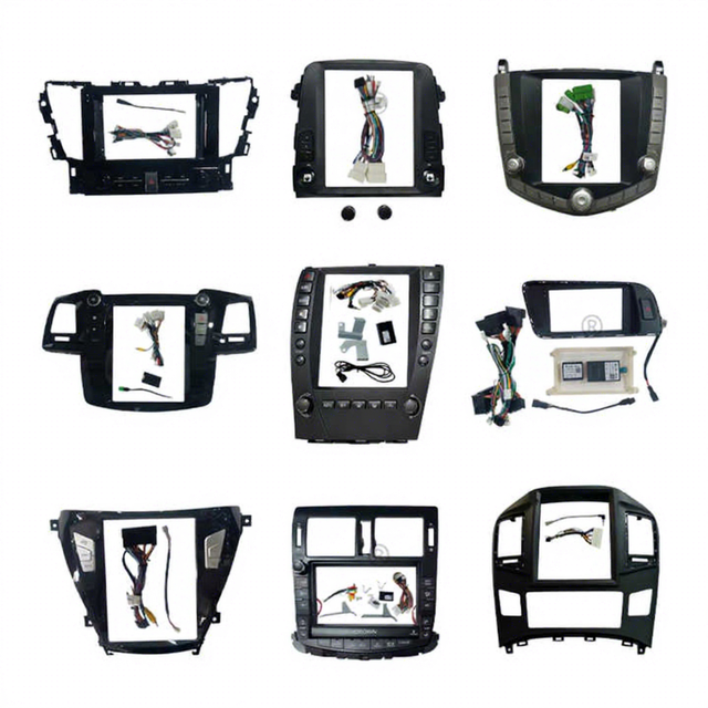9inch 10inch Bracket Fixed Panel Interface Dashboard Stereo Adapter Kit Android Dvd Car Player Radio Video Plastic Frame