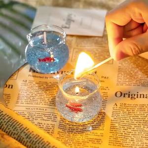 Vela de Gel Aromática Moderna - Regalo Romántico con Aroma para Decoración del Hogar en Días Festivos como Pascua, con Fragancia Duradera - Product Image 1