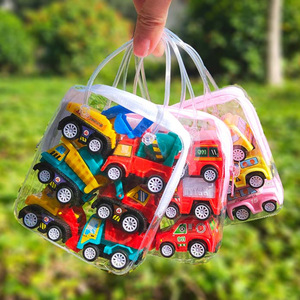 Ensemble de mini-véhicules d'ingénierie à inertie pour enfants, jouet créatif, cadeau, ensemble de jeu pour enfants, taille unique, en plastique, unisexe - Product Image 1