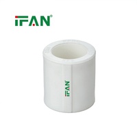 Fabricants de raccords de tuyaux PPR IFAN Premium, raccords à emboîtement égal blancs 20-63 mm, raccords de tuyaux PPR