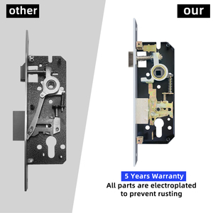 SUS304 55/60/72 Mét Backset Lỗ mộng Khóa cơ thể tất cả các màu đen lửa đánh giá chốt cơ thể cho Châu Phi nội thất cửa gỗ - Product Image 5