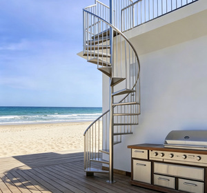 Diseño de <span class=keywords><strong>Escalones</strong></span> Antideslizantes para Escaleras Giratorias Prefabricadas en Interiores y Exteriores. Actualmente, escaleras de caracol metálicas. - Product Image 4