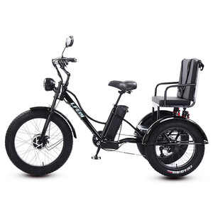 Triciclo Eléctrico Ruso en Stock de 24 Pulgadas con Neumáticos Anchos y Pedales, Asiento Abierto, Carga Útil de 100-200 kg - Product Image 4