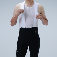 Fournisseur de shorts de cyclisme à bretelles, shorts de compression avec bretelles en maille légère