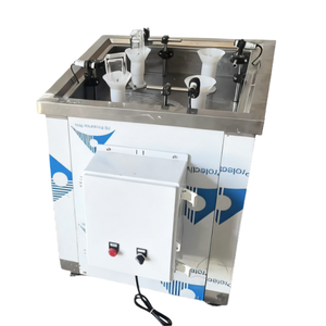 Machine à laver semi-automatique pour brossage de bouteilles en verre plastique Machine à laver et à sécher les bouteilles Machine de nettoyage de bouteilles 2 en 1 - Product Image 1