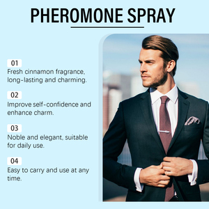 Profumo Spray ai Feromoni di Legno di Sandalo per Uomo, <span class=keywords><strong>EDT</strong></span> Leggero 50ml, Profumo Maschile Portatile, Magazzino Oltremare - Product Image 3