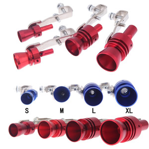 Còi tuabin Hợp kim nhôm phổ quát, cho ống xả xe hơi, kích thước <span class=keywords><strong>S</strong></span>/M/<span class=keywords><strong>L</strong></span>/XL, với cờ <span class=keywords><strong>l</strong></span>ê <span class=keywords><strong>l</strong></span>ắp đặt và vít - Product Image 3