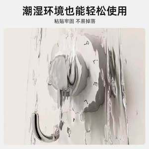 Suction Cup <b>Hook</b> Polished Stainless Steel Easy Installation <b>Bathroom</b> Kitchen Wall Door <b>Hook</b> Traceless Strong Adhesive - Product Image 5