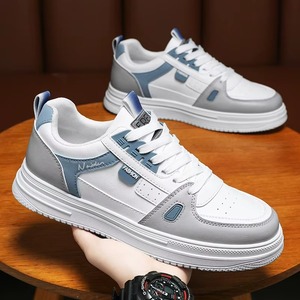 Chaussures de course légères à semelle épaisse tendance, résistantes à l'usure, décontractées, pour étudiants, baskets de campus stylées - Product Image 4