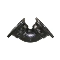 Raccords de tuyauterie en fonte ductile Awwa C153, coude à double bride 45 degrés