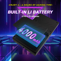 Consola de Juegos Retro Portátil Wholesale Free Time XF40V, Pantalla de 4.0 Pulgadas, Emulador de Juegos de Acción y Aventura en 3D de Código Abierto, 128 GB, 4000 mAh
