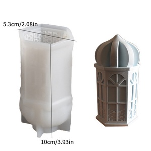 แม่พิมพ์เทียนรูปปราสาทแบบนูน แม่พิมพ์ซิลิโคนสำหรับเทียนหอม แม่พิมพ์ปูนปลาสเตอร์รูปอาคารตะวันออกกลาง แม่พิมพ์เรซิ่น ขายส่ง - Product Image 4