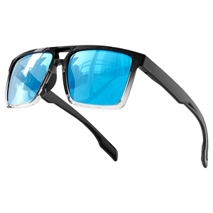 Custom Logo Trendy Ladies Men Driving Eyewear Fashion Sun Glasses Square TR90 <b>Frame</b> Polarized Sunglasses for Women - Product Image 2