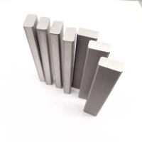 Barra Plana de Carburo de Tungsteno STB de Alta Calidad, 105*20*10mm, Grado YG8/YG15/YG20, Personalizada, con Bisel