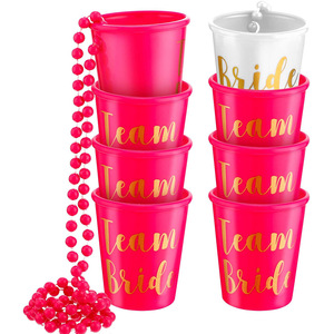 <span class=keywords><strong>Verres</strong></span> à shot créatifs en forme de collier de perles, avec logo personnalisé, accessoires de jeu, vente chaude, fournitures en plastique pour fêtes d'Halloween et d'<span class=keywords><strong>anniversaire</strong></span> - Product Image 4