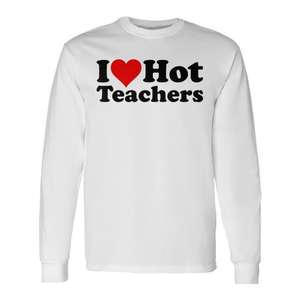 Camiseta de manga larga I Love Hot Teachers - Product Image 2