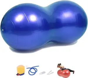 Amyup New Anti-burst Peanut Yoga Ball Inflatable Balance Ball