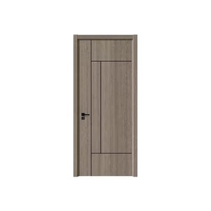 Porte décorative en bois clair, insonorisée, à ouverture plate, manuelle, complète, d'origine Zhejiang - Product Image 2