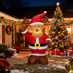 Adorable Muñeco de Nieve con Luces LED - Decoración Navideña Encantadora para Iluminar tu Temporada Festiva - Product Image 2