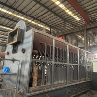 Ketel Uap Rantai Horizontal Industri Berbahan Bakar Batubara 1,2 Ton Buatan Pabrik Cina