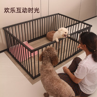 Meilleure vente de haute qualité en métal Cage pour animaux de compagnie chien caisse Durable Portable intérieur chien lapin clôture chien maison