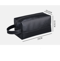 2025 Top Meilleur Le Plus Vendu Sur Alibaba 2024 Washbagling Sacs Bagages Homme Voyage Organisateur PU En Cuir Trousse De Toilette