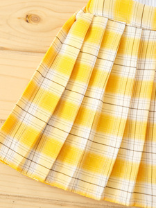 Conjunto de Ropa de Verano 2022 para Niños, Blusa Blanca y Falda, Traje de 2 Piezas, Ropa a Cuadros para Bebé - Product Image 6