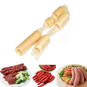 Nueva carcasa de colágeno <span class=keywords><strong>Natural</strong></span> para salchichas, envoltura de colágeno para perro caliente, cascara seca para Cocina - Product Image 2